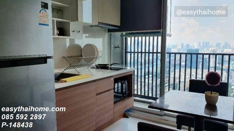 รูป P-148438 — ขายคอนโด ชั้น 28 Fuse Chan - Sathorn ใกล้ BTS สุรศักดิ์ 085-592-2897 Line: @easythaihome - รูปที่ 2/18