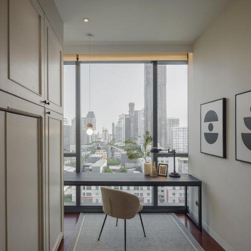 picture Urgent Sale ✨ KHUN by YOO ✨ 2 Bedrooms, 2 Bathrooms, East Facing, High Floor, View overlooking Ekkamai. - 8/8