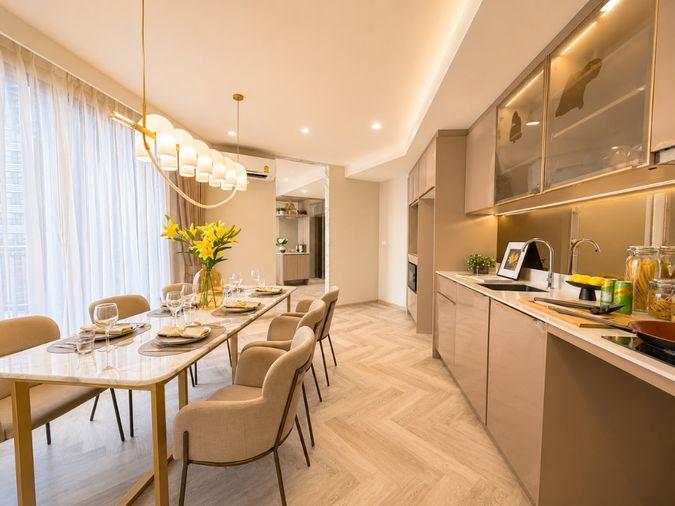 รูป ขายด่วน 2 ห้องนอน duplex เพดานสูงโปร่ง แต่งครบ *รับโปรพิเศษจากโครงการ Ideo Mobi Sukhumvit Eastpoint - รูปที่ 6/14