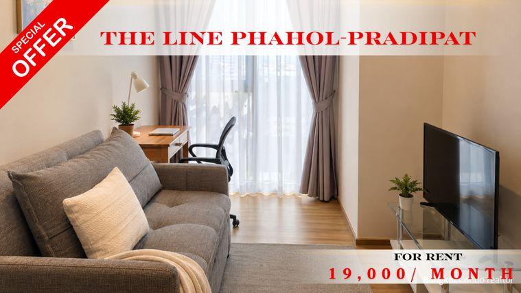รูป 🍀🍀🍀 Prime condo location 🚆ให้เช่า📌 เดอะไลน์ พหล-ประดิพัทธ์ (Line:@rent2022)BTS สะพานควาย ✨พร้อมเข้าอยู่🌼A11463 - รูปที่ 1/9