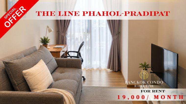 รูป 🍀🍀🍀 Prime condo location 🚆ให้เช่า📌 เดอะไลน์ พหล-ประดิพัทธ์ (Line:@rent2022)BTS สะพานควาย ✨พร้อมเข้าอยู่🌼A11463 - รูปที่ 1/9