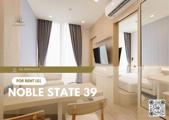 รูป ให้เช่า ✨ NOBLE STATE 39 ✨ ใกล้ BTS พร้อมพงษ์ เฟอร์นิเจอร์ และ เครื่องใช้ไฟฟ้าครบ - รูปที่ 1/11