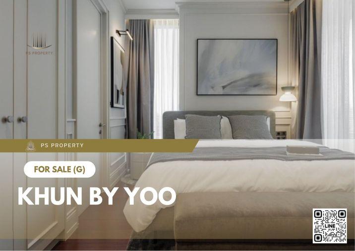 picture Urgent Sale ✨ KHUN by YOO ✨ 2 Bedrooms, 2 Bathrooms, East Facing, High Floor, View overlooking Ekkamai. - 1/8