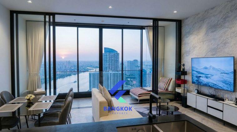 รูป 🏙️ ให้เช่า คอนโดหรูริมน้ำเจ้าพระยา 🏊♂️ ส่วนกลางระดับ Luxury ริมแม่น้ำ ✨ 🚇 ใกล้ ICONSIAM, BTS กรุงธนบุรี - รูปที่ 1/11