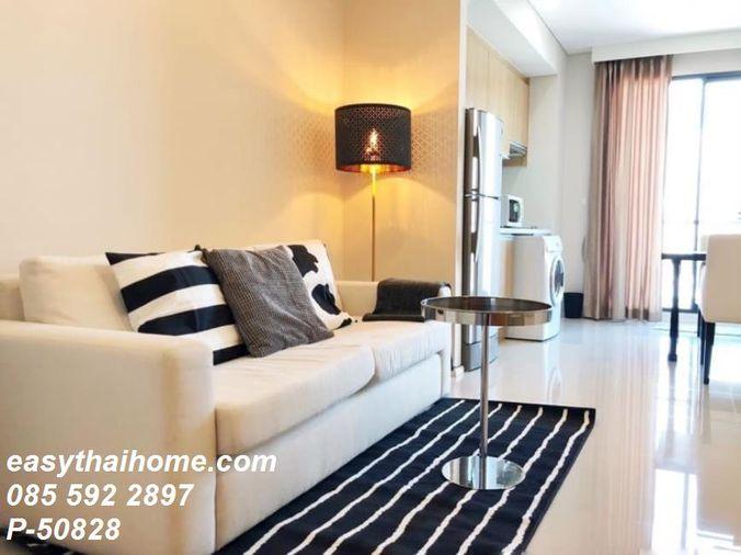 picture P-50828 — For Rent: Villa Asoke Condo 19th Floor Near MRT Phetchaburi. 085-592-2897 Line: @easythaihome - 3/6