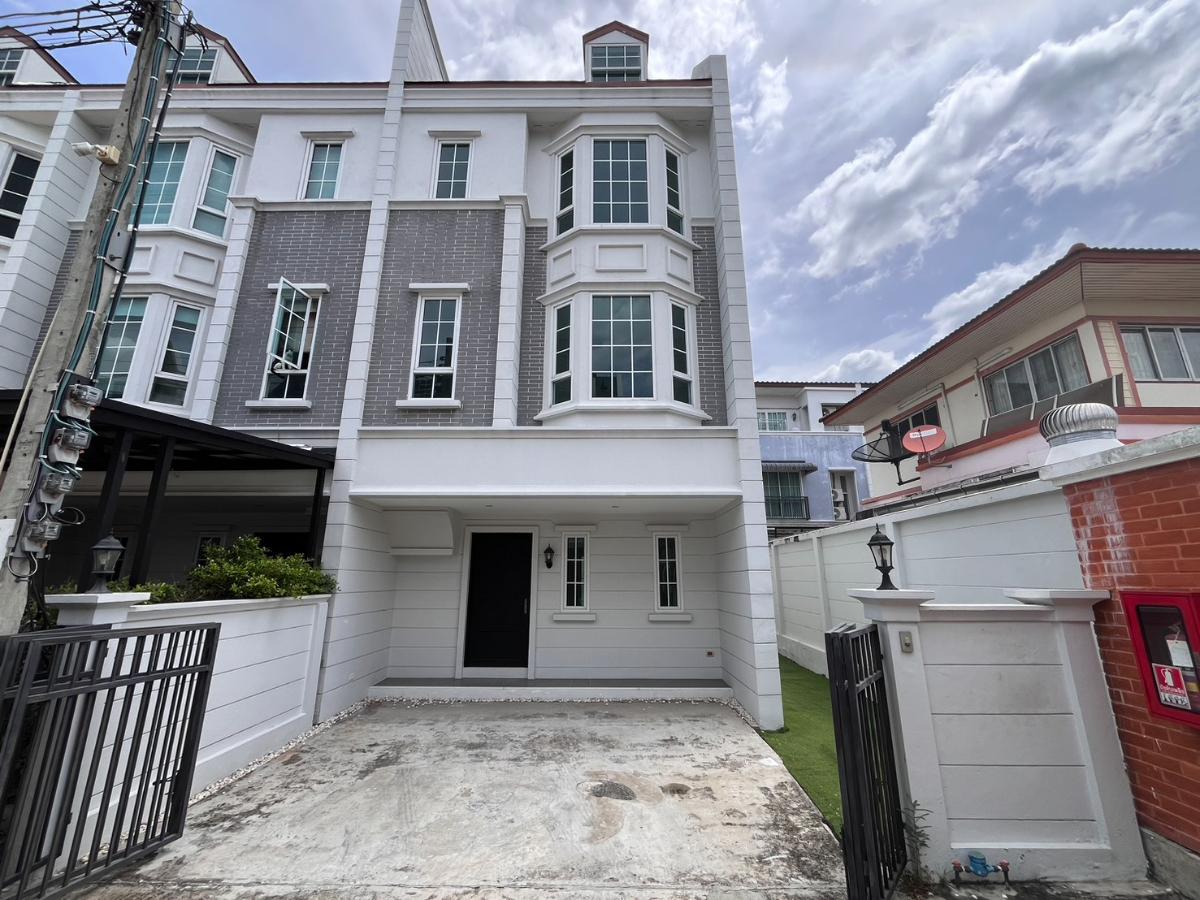 รูป ✅ขายถูกสุดในโครงการ✅ เดอะ เพรสตัน ทาวน์โฮม The Preston Townhome MRT สายสีส้ม (ลำสาลี) • MRT สายสีเหลือง (ศรีกรีฑา) - รูปที่ 1/13