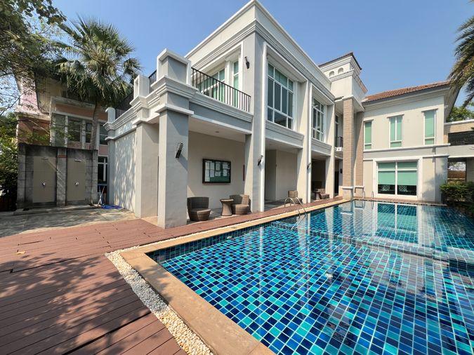 รูป ขายบ้านหรู 3 ชั้น แกรนด์ บางกอก บูเลอวาร์ด รัชดา–รามอินทรา 2 เนื้อที่ 95 ตร.ว. 5 นอน 6 น้ำ เฟอร์นำเข้า ใกล้รถไฟฟ้าสายสีชมพู - รูปที่ 82/92