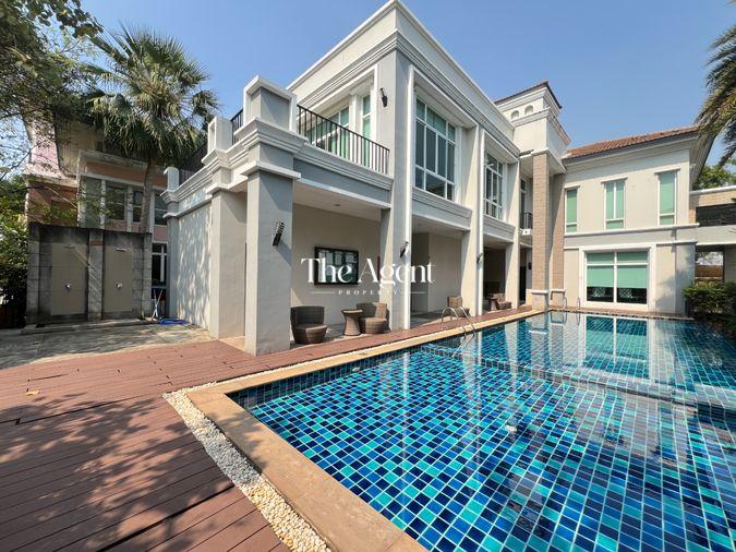 รูป ขายบ้านหรู 3 ชั้น แกรนด์ บางกอก บูเลอวาร์ด รัชดา–รามอินทรา 2 เนื้อที่ 95 ตร.ว. 5 นอน 6 น้ำ เฟอร์นำเข้า ใกล้รถไฟฟ้าสายสีชมพู - รูปที่ 82/92