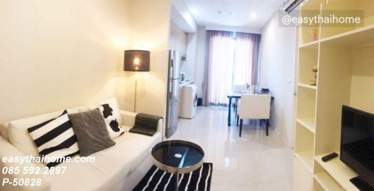 picture P-50828 — For Rent: Villa Asoke Condo 19th Floor Near MRT Phetchaburi. 085-592-2897 Line: @easythaihome - 6/6