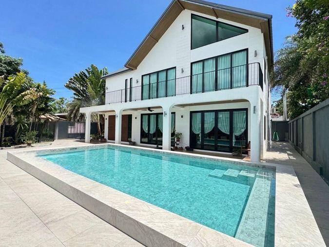 รูป KT0432📲LineID @556ryccg🏊พูลวิลล่า ห้วยใหญ่ 4 ห้องนอน 204ตรว 530ตรม🛋️พร้อมเฟอร์นิเจอร์ เครื่องใช้ไฟฟ้า🏊สระว่ายน้ำส่วนตัว🌷สวนพักผ่อน - รูปที่ 1/15