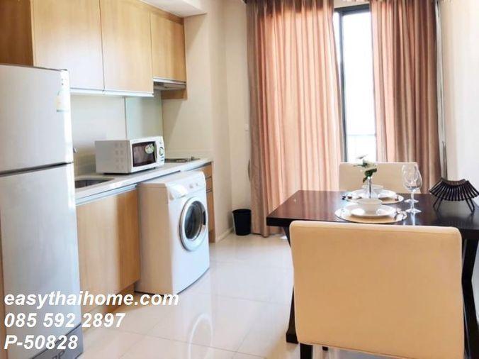 picture P-50828 — For Rent: Villa Asoke Condo 19th Floor Near MRT Phetchaburi. 085-592-2897 Line: @easythaihome - 2/6