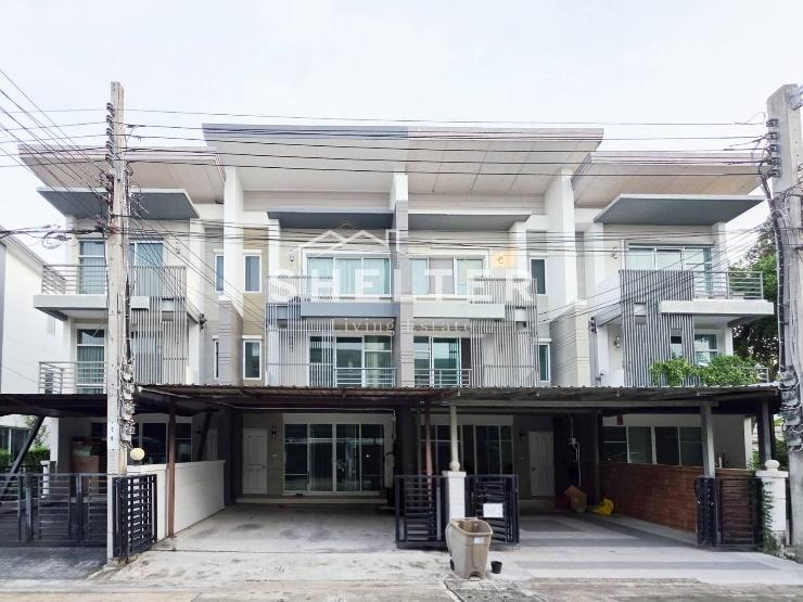 รูป ทาวน์โฮม 3 ชั้น บ้านสวย ทำเลกรุงเทพกรีฑา ราคาสุดพิเศษ - รูปที่ 1/15