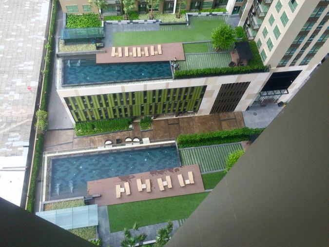 รูป ขาย Fuse Chan-Sathorn ห้องสวย ราคาดีมาก ตกแต่งเฟอร์ครบ วิวสระว่ายน้ำ !!! DS3147 | line @dstay - รูปที่ 9/9