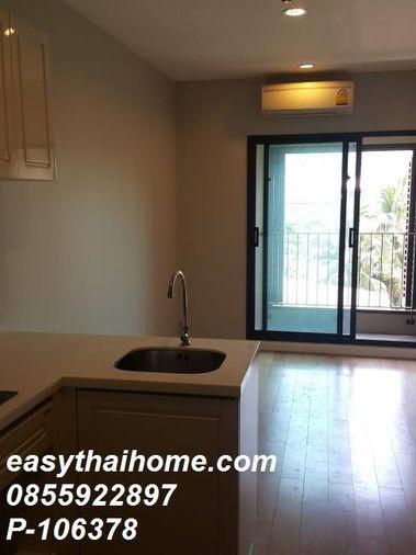 รูป P-106378 — ขายคอนโดห้องเปล่า ชั้น 4 Condolette Dwell Sukhumvit 26 ใกล้ BTS พร้อมพงษ์ 085-592-2897 Line: @easythaihome - รูปที่ 2/3