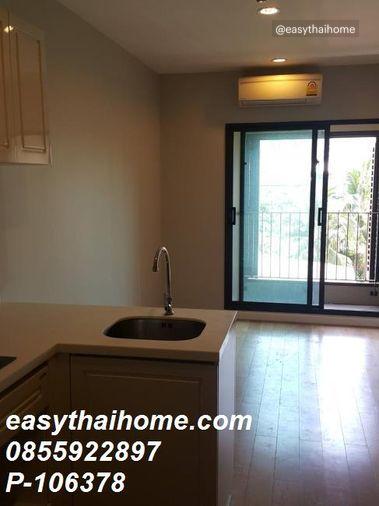 รูป P-106378 — ขายคอนโดห้องเปล่า ชั้น 4 Condolette Dwell Sukhumvit 26 ใกล้ BTS พร้อมพงษ์ 085-592-2897 Line: @easythaihome - รูปที่ 2/3