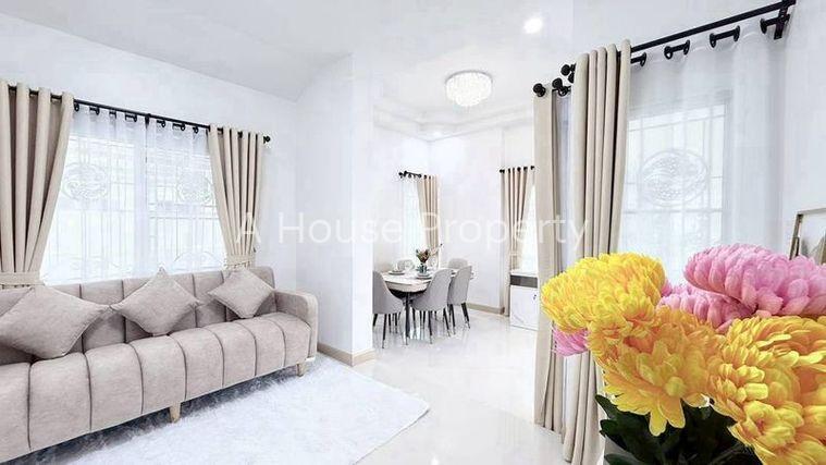 รูป ขายบ้านเดี่ยวศรีราชา พร้อมอยู่ โซนหมอย้อย – หนองยายบู่ ชลบุรี - รูปที่ 3/12
