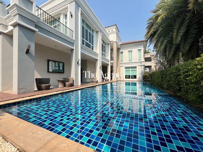 รูป ขายบ้านหรู 3 ชั้น แกรนด์ บางกอก บูเลอวาร์ด รัชดา–รามอินทรา 2 เนื้อที่ 95 ตร.ว. 5 นอน 6 น้ำ เฟอร์นำเข้า ใกล้รถไฟฟ้าสายสีชมพู - รูปที่ 83/92