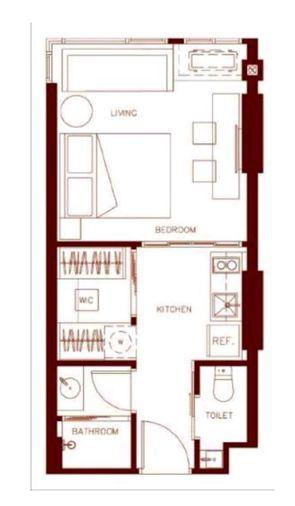 รูป 🤝🏻RB24769 ให้เช่าถูกมาก👍เอ็กซ์ที ห้วยขวาง ✅แอดไลน์ @mproperty( มี @ ด้วย) แอดมินตอบไว - รูปที่ 3/7