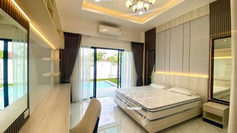รูป ขายพูลวิลล่าหรู บ้านใหม่มือ 1 โซนห้วยใหญ่ บางละมุง ชลบุรี - รูปที่ 15/16