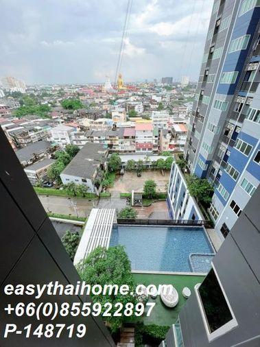 รูป P-148719 | Metro Sky Wutthakat (เมโทร สกาย วุฒากาศ) คอนโดขายพร้อมอยู่ วิวสระว่ายน้ำ ใกล้ BTS วุฒากาศ เฟอร์ครบ! | Line ID: @easythaihome | 085-592-2897 - รูปที่ 9/14