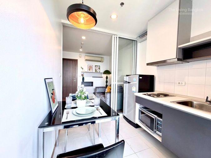 รูป คอนโดให้เช่า : The Base Sukhumvit 77 ใกล้ BTS อ่อนนุช รีโนเวทใหม่ ชั้นสูงวิวเมือง (Rt-01) - รูปที่ 12/17