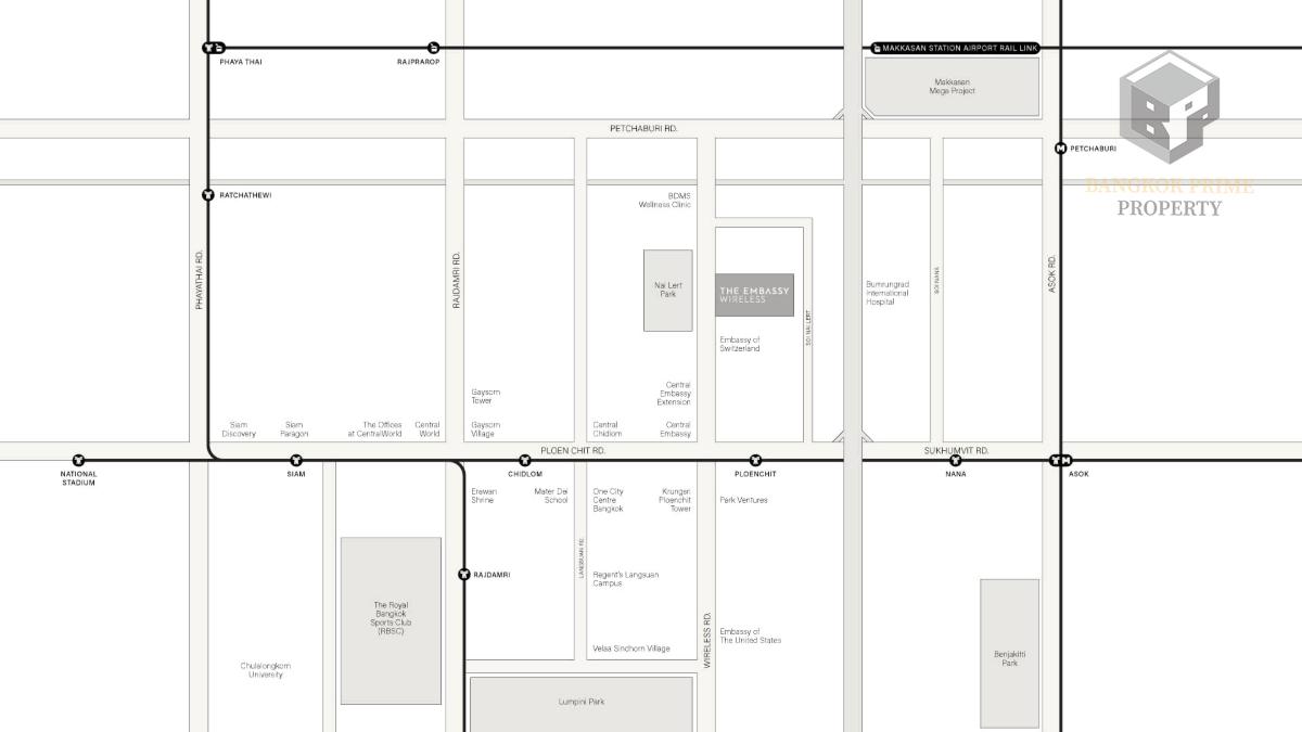 รูป The Embassy Wireless | Urgent Sale! The Embassy Wireless – High-floor unit with a great view on Wireless Road #2026052814712 - รูปที่ 6/6