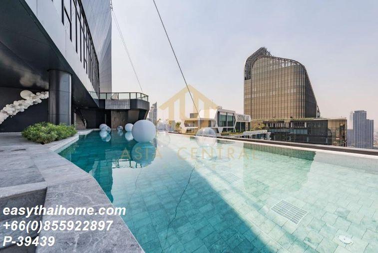 รูป P-39439 วิวเมืองสวย! ไอดีโอ โมบิ อโศก ใกล้ MRT เพชรบุรี 5.9 ล้านบาท Line Id: @easythaihome 085-592-2897 - รูปที่ 8/13