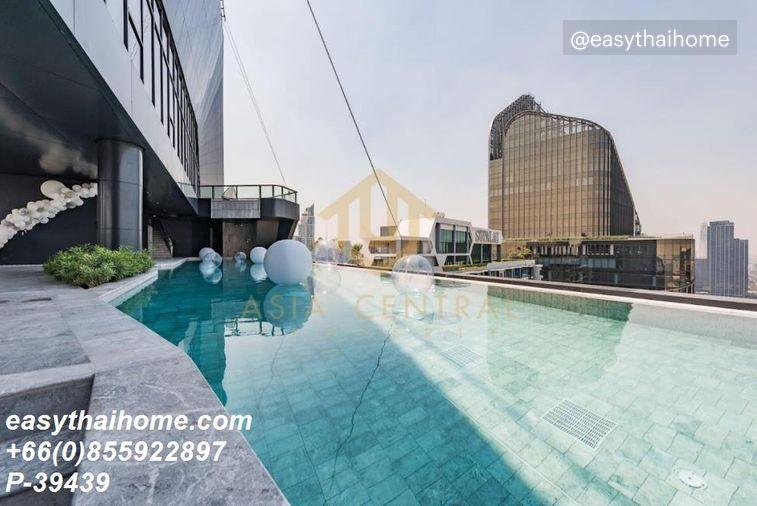 รูป P-39439 วิวเมืองสวย! ไอดีโอ โมบิ อโศก ใกล้ MRT เพชรบุรี 5.9 ล้านบาท Line Id: @easythaihome 085-592-2897 - รูปที่ 8/13