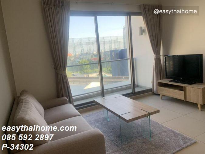 รูป P-34302 — ขายคอนโดพร้อมผู้เช่า ชั้น 8 The Lofts Ekkamai ทำเลพรีเมียม ใกล้ BTS เอกมัย 085-592-2897 Line: @easythaihome - รูปที่ 3/8