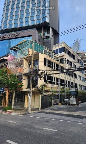 รูป ห้องมุม ติดถนนใหญ่ เหมาะทำร้านค้า เช่าตึกแถว ชั้น 1-2 ถนนพระราม 4 สวนลุมพินี Mrt ศาลาแดง สีลม - รูปที่ 1/9