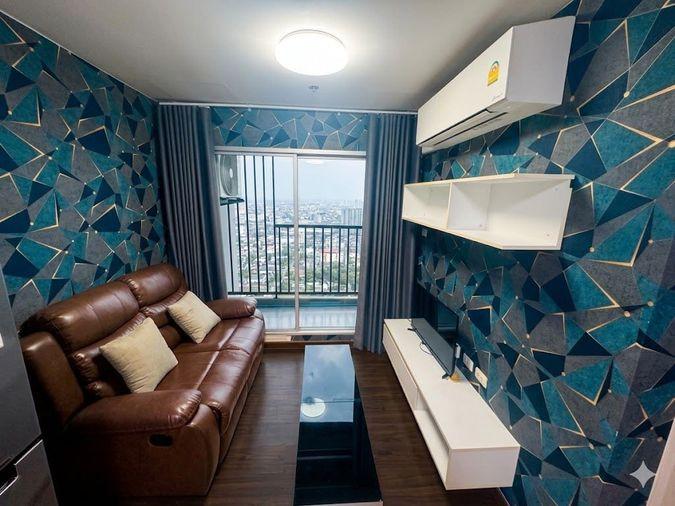 รูป 🔥ขาย คอนโด  The Trust Condo Ngamwongwan เดอะ ทรัสต์ คอนโด งามวงศ์วาน  ห้องมุม ชั้นสูง ✅เฟอร์นิเจอร์และเครื่องใช้ไฟฟ้าครบพร้อมเข้าอยู่ - รูปที่ 6/8
