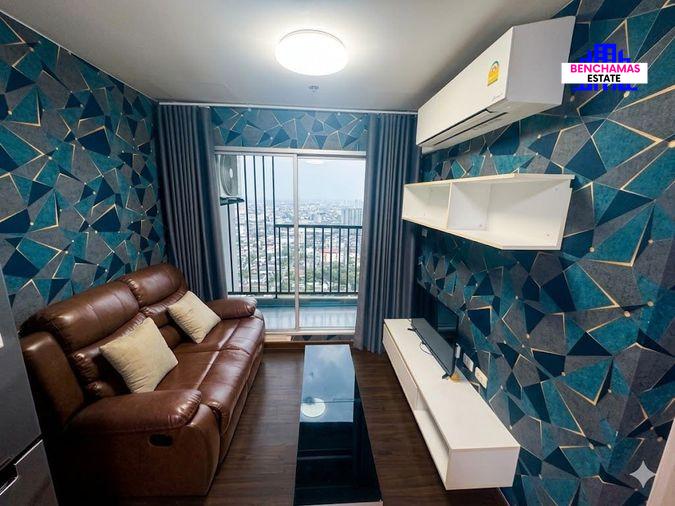 รูป 🔥ขาย คอนโด The Trust Condo Ngamwongwan เดอะ ทรัสต์ คอนโด งามวงศ์วาน ห้องมุม ชั้นสูง ✅เฟอร์นิเจอร์และเครื่องใช้ไฟฟ้าครบพร้อมเข้าอยู่ - รูปที่ 6/8