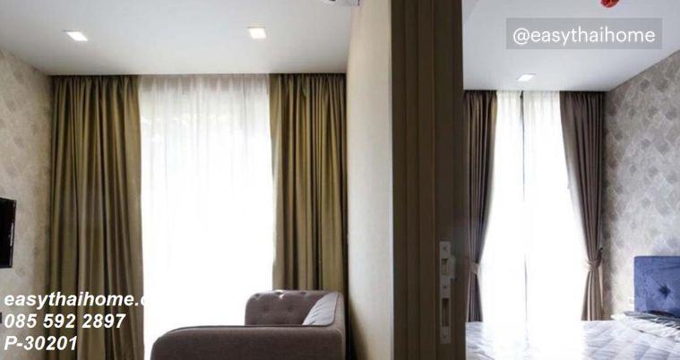 รูป P-30201 — ขายคอนโดพร้อมผู้เช่าด่วน ชั้น 5 Mori Haus คอนโดสไตล์รีสอร์ทราคาถูก ใกล้ BTS อ่อนนุช 085-592-2897 Line: @easythaihome - รูปที่ 10/11
