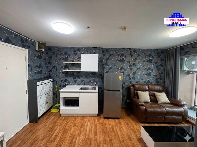 รูป 🔥ขาย คอนโด The Trust Condo Ngamwongwan เดอะ ทรัสต์ คอนโด งามวงศ์วาน ห้องมุม ชั้นสูง ✅เฟอร์นิเจอร์และเครื่องใช้ไฟฟ้าครบพร้อมเข้าอยู่ - รูปที่ 3/8