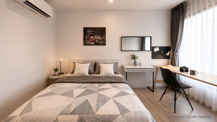 picture 🍀🚆 Cozy Room For Rent 📌 Life Asoke–Rama 9 Condominium (Line: @rent2022) | Near MRT Rama 9  ✨ Ready to move in! ✨ 📌 Ref Code: A01371 - 3/9