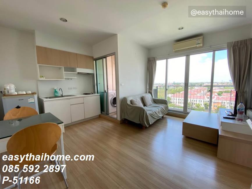 รูป P-51166 — ขายคอนโด ชั้น 10 The Parkland Srinakarin ใกล้ BTS แบริ่ง 085-592-2897 Line: @easythaihome - รูปที่ 3/14