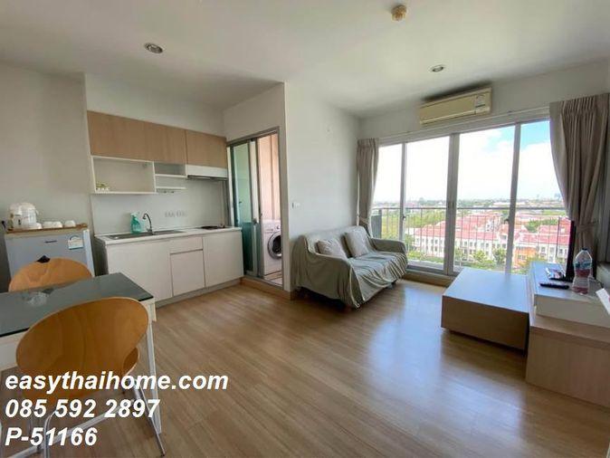 รูป P-51166 — ขายคอนโด ชั้น 10 The Parkland Srinakarin ใกล้ BTS แบริ่ง 085-592-2897 Line: @easythaihome - รูปที่ 3/14