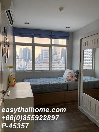 picture P-45357 > Rent: Chewathai Ratchaprarop 2 Bedrooms 9th Floor City View Fully Furnished Near BTS Victory Monument. Line: @easythaihome 085-592-2897 - 2/13