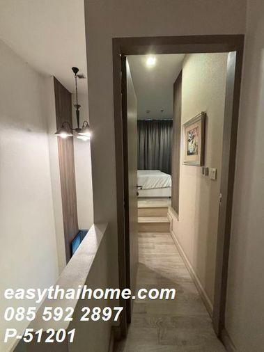 picture P-51201 — For Rent: Ideo Mobi Sukhumvit Condo 5th Floor Building B Duplex Unit Near BTS On Nut. 085-592-2897 Line: @easythaihome - 13/28