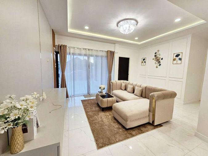 รูป ขายบ้านเดี่ยว หมู่บ้านพัฒนารุ่งเรือง พัทยา บางละมุง ชลบุรี พร้อมอยู่ - รูปที่ 3/12