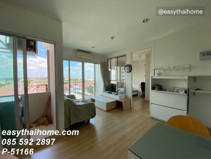 รูป P-51166 — ขายคอนโด ชั้น 10 The Parkland Srinakarin ใกล้ BTS แบริ่ง 085-592-2897 Line: @easythaihome - รูปที่ 4/14