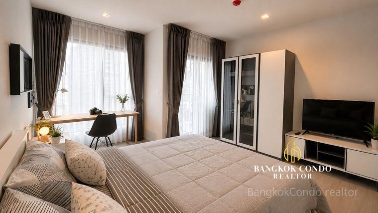 picture 🍀🚆 Cozy Room For Rent 📌 Life Asoke–Rama 9 Condominium (Line: @rent2022) | Near MRT Rama 9 ✨ Ready to move in! ✨ 📌 Ref Code: A01371 - 2/9
