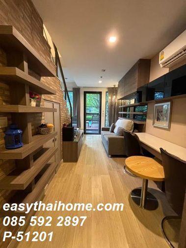 picture P-51201 — For Rent: Ideo Mobi Sukhumvit Condo 5th Floor Building B Duplex Unit Near BTS On Nut. 085-592-2897 Line: @easythaihome - 16/28