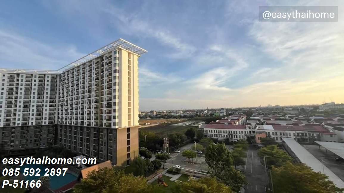 รูป P-51166 — ขายคอนโด ชั้น 10 The Parkland Srinakarin ใกล้ BTS แบริ่ง 085-592-2897 Line: @easythaihome - รูปที่ 12/14