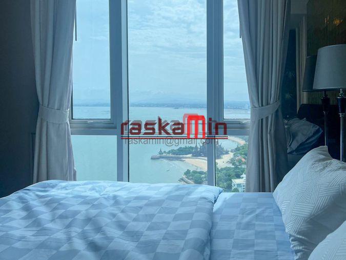 รูป ให้เช่า คอนโดหรู 2 ห้องนอน วิวทะเลที่ เดอะ ปาล์ม วงศ์อมาตย์ - รูปที่ 21/27