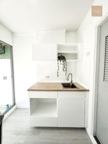 รูป ขายด่วน คอนโดห้องรีโนเวทใหม่ ใกล้พัฒนาการ–เพชรบุรีตัดใหม่ เดินทางเข้าเมืองง่าย - รูปที่ 9/10