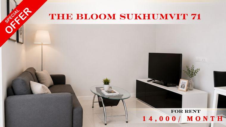 picture 🍀🍀🍀 BEST DEAL🔥 For Rent 📌 The Bloom Sukhumvit 71 (Line: @rent2022) ✨ Great value | Ready to move in! ✨📌 Ref Code: A07760 - 1/10