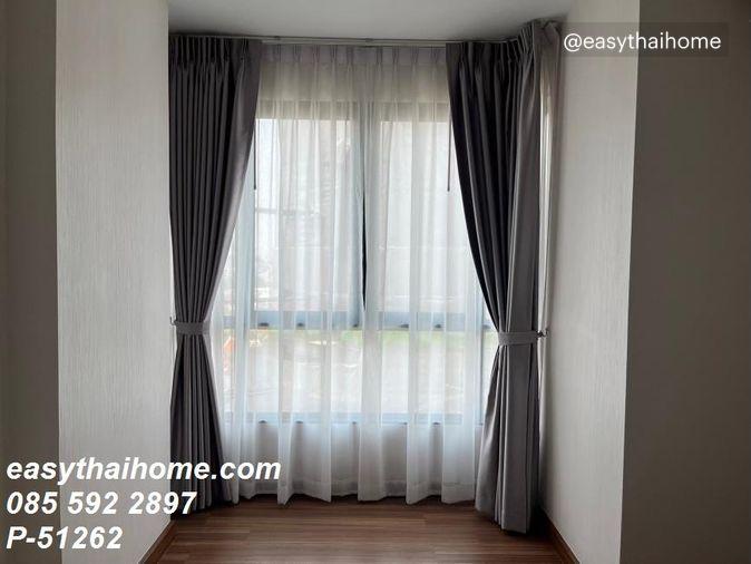 รูป P-51262 — ให้เช่าคอนโด ชั้น 11 Supalai Premier Charoen Nakhon ติดรถไฟฟ้าสายสีทอง สถานีคลองสาน 085-592-2897 Line: @easythaihome - รูปที่ 2/17