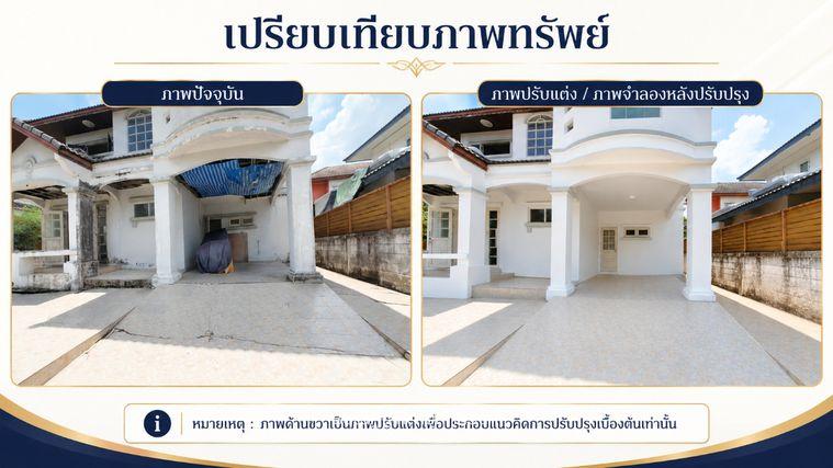 รูป ขายบ้านเดี่ยวบ้านฟ้ากรีนพาร์ค ลำลูกกา เหมาะรีโนเวท มี รปภ. ดูแลเฉพาะโซน - รูปที่ 6/19