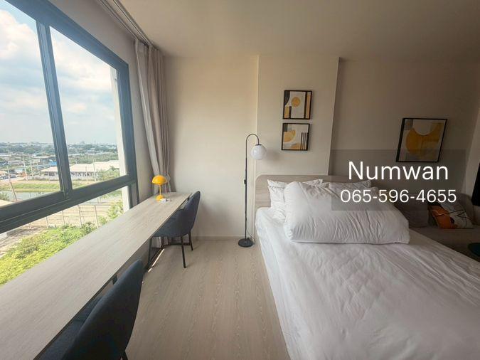 รูป ให้เช่า Dcondo Vivid ม.กรุงเทพ ✅ ค่าเช่า 2 ปี 11,000 ✅ ค่าเช่า 1 ปี 12,000 ทักไลน์ @802dkhwu ตอบเร็ว นัดดูห้องได้ทันที - รูปที่ 2/8